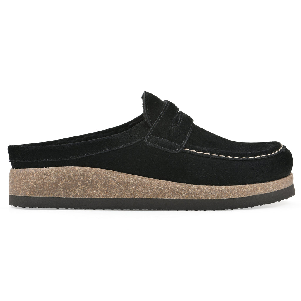 Women's wooden clogs