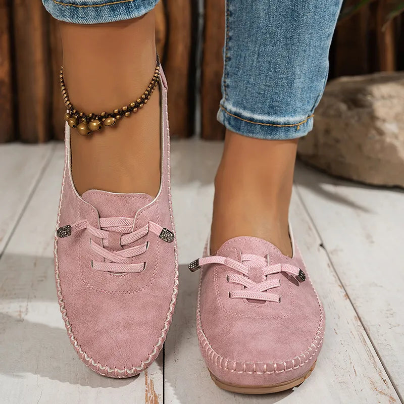 🔥Women's Comfortable Soft Hand-Stitched Genuine Leather Loafers