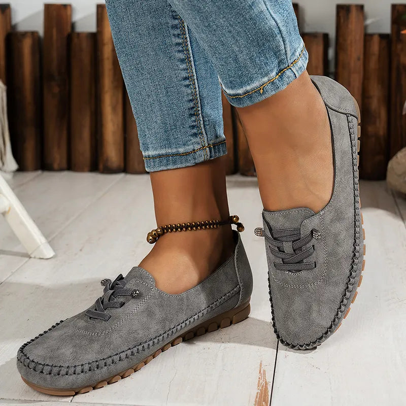 🔥Women's Comfortable Soft Hand-Stitched Genuine Leather Loafers