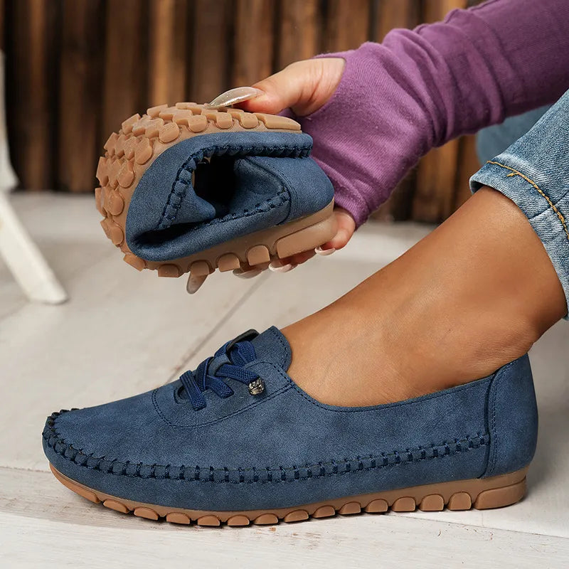 🔥Women's Comfortable Soft Hand-Stitched Genuine Leather Loafers