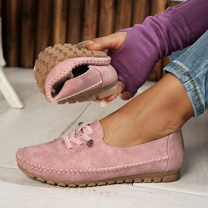 🔥Women's Comfortable Soft Hand-Stitched Genuine Leather Loafers