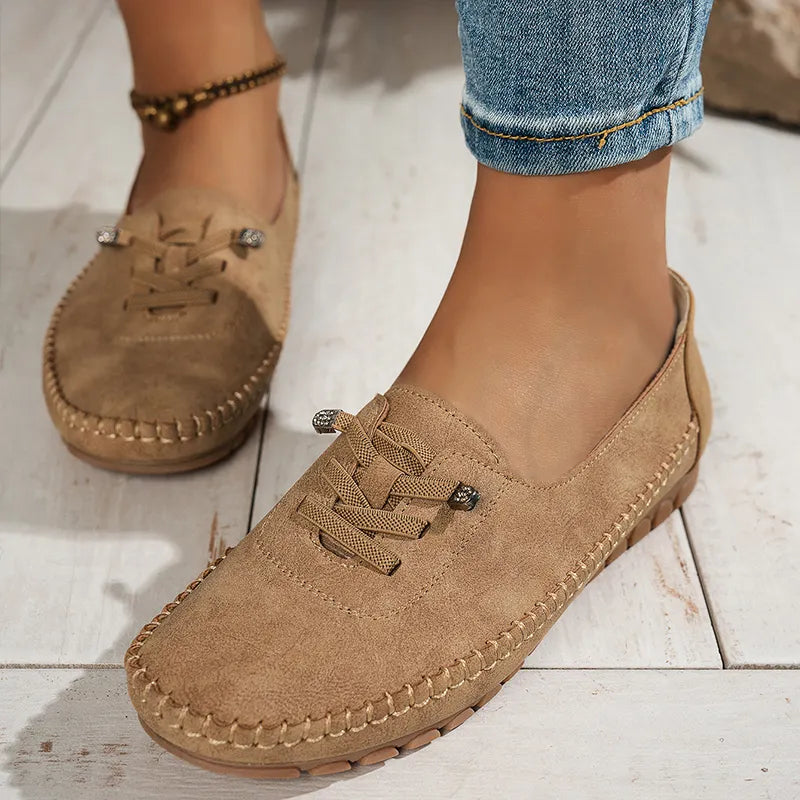 🔥Women's Comfortable Soft Hand-Stitched Genuine Leather Loafers