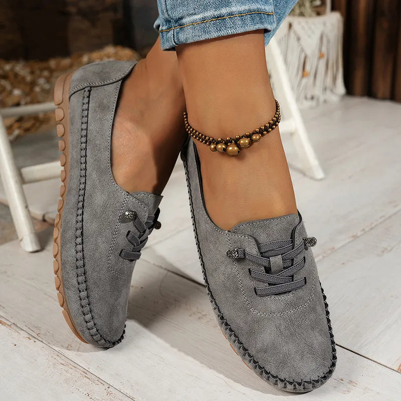🔥Women's Comfortable Soft Hand-Stitched Genuine Leather Loafers