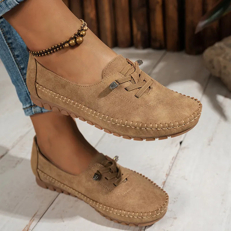 🔥Women's Comfortable Soft Hand-Stitched Genuine Leather Loafers