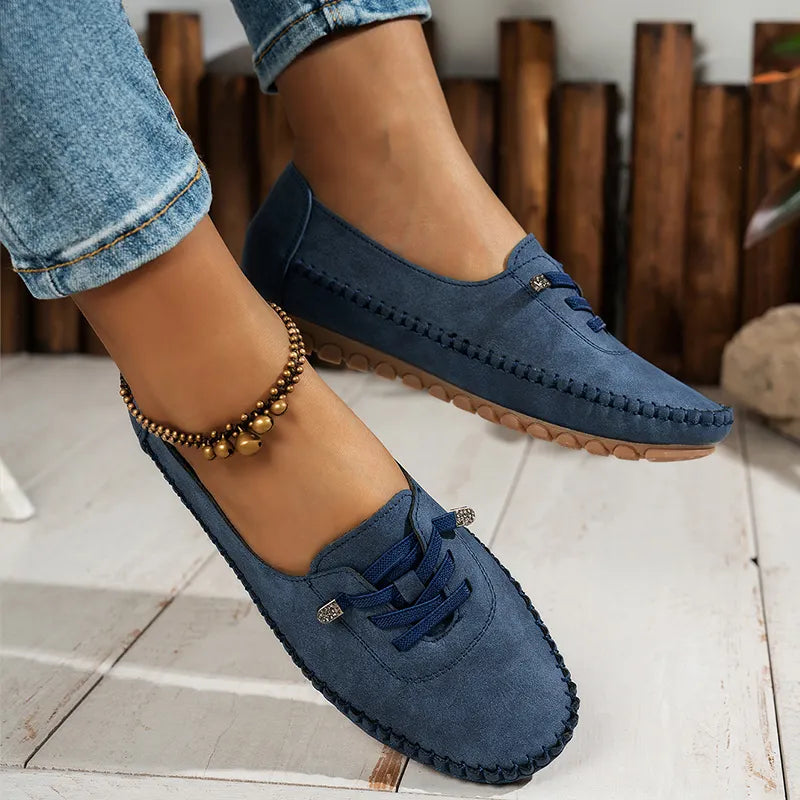 🔥Women's Comfortable Soft Hand-Stitched Genuine Leather Loafers