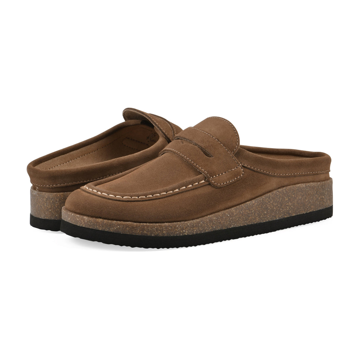 Women's wooden clogs