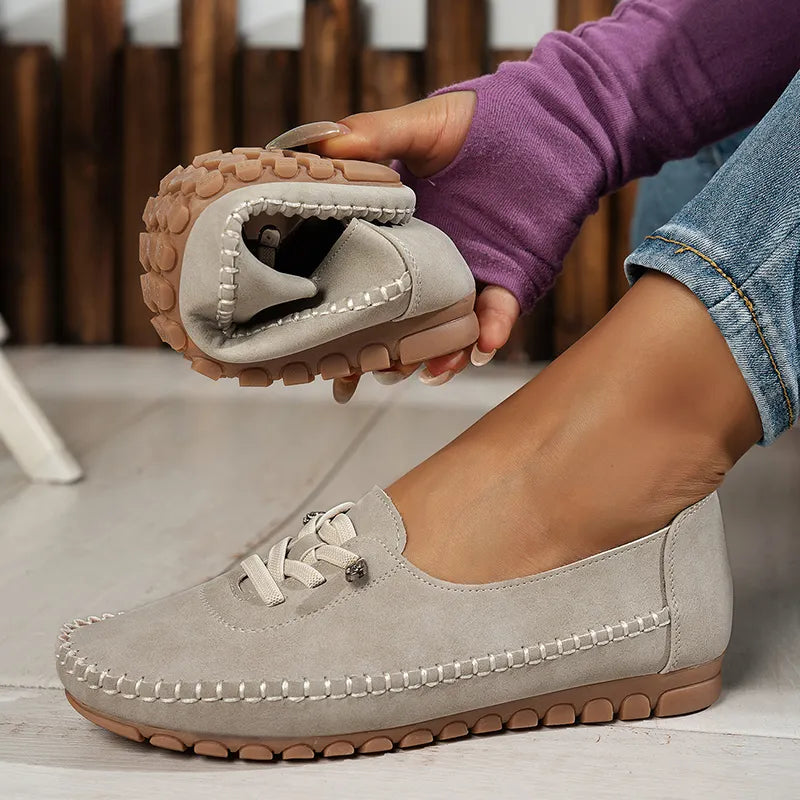 🔥Women's Comfortable Soft Hand-Stitched Genuine Leather Loafers